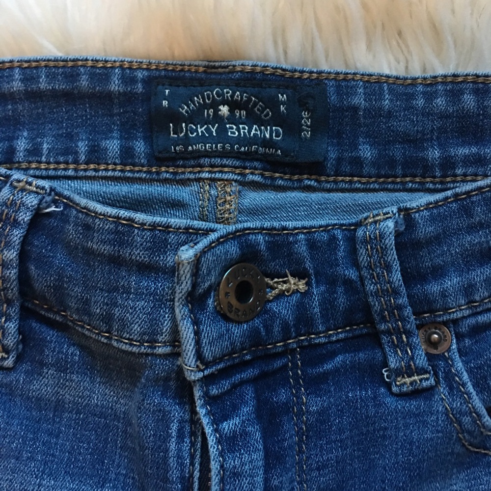 Lucky brand ankle jeans